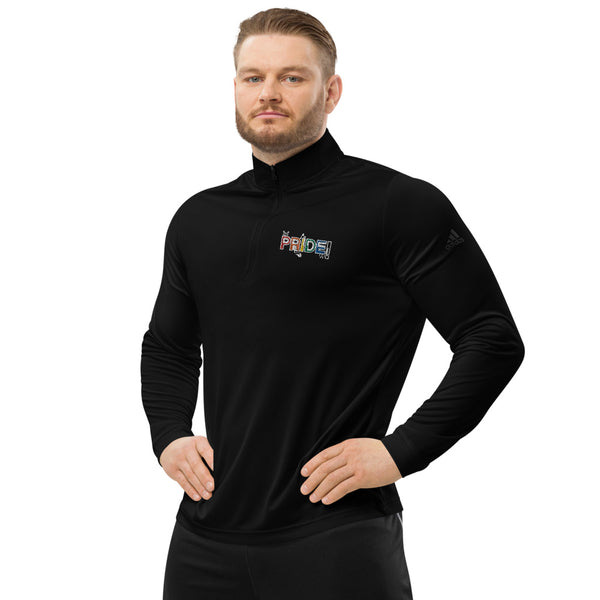 PRIDE Quarter zip pullover