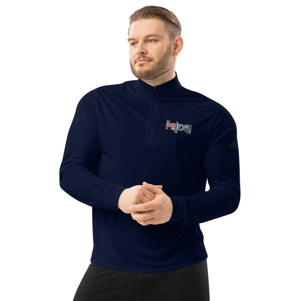 PRIDE Quarter zip pullover