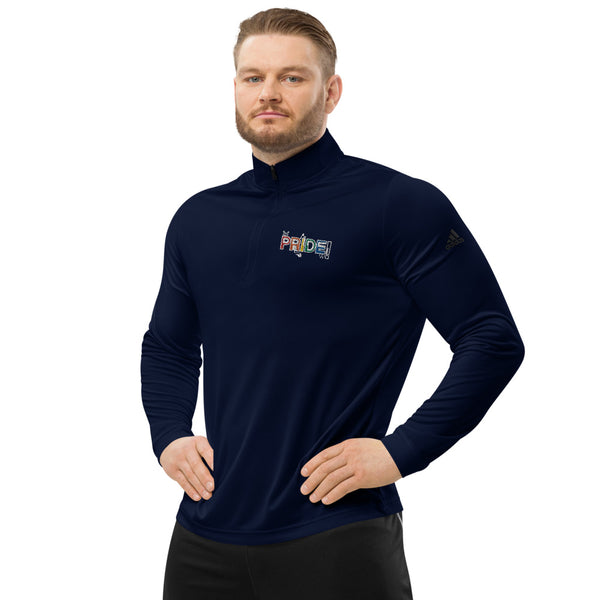 PRIDE Quarter zip pullover