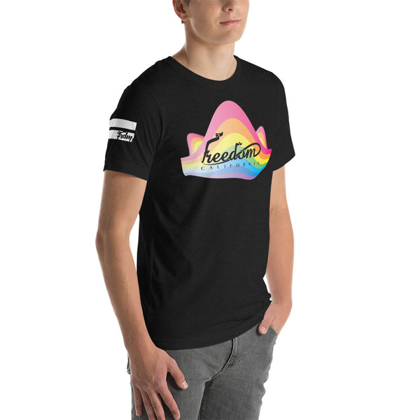 "OVER THE RAINBOW" Short-Sleeve Unisex T-Shirt
